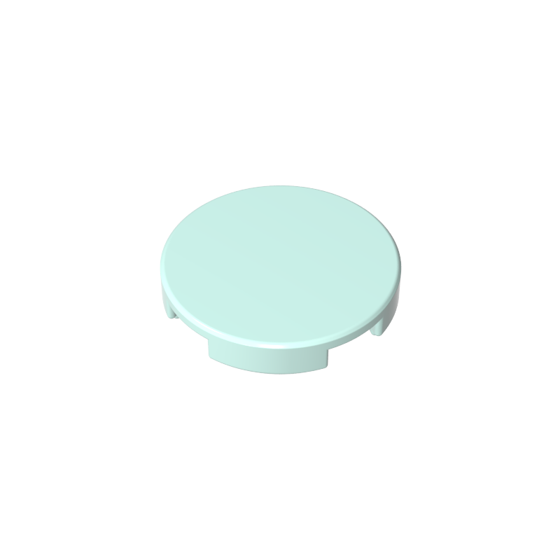 Tile Round 2 x 2 with Bottom Stud Holder