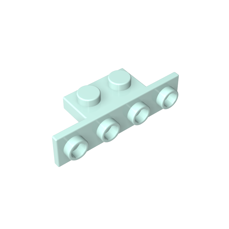 Bracket 1 x 2 - 1 x 4 [Rounded Corners]