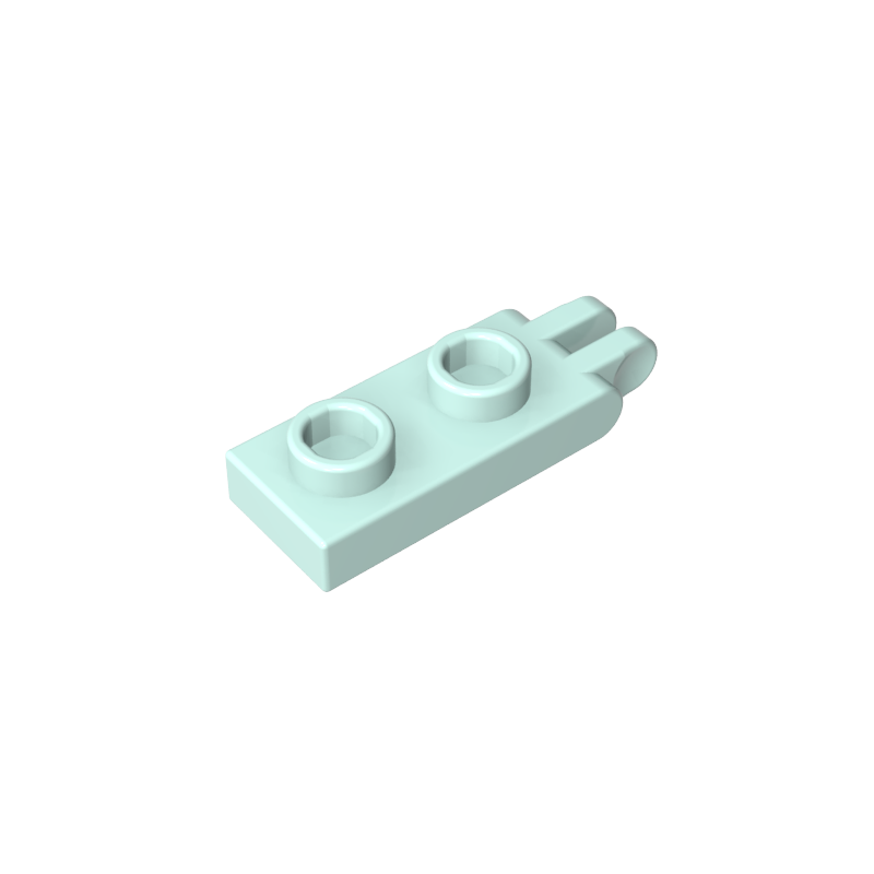 Hinge Plate 1 x 2 with 2 Fingers and Hollow Studs - Color ID 45