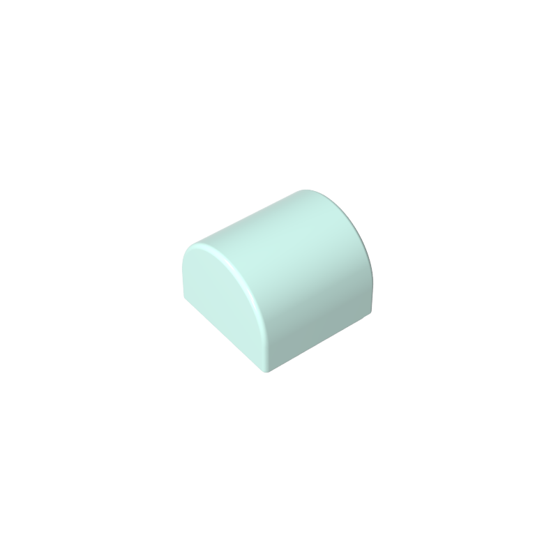 Brick Curved 1 x 1 x 2/3 Double Curved Top, No Studs