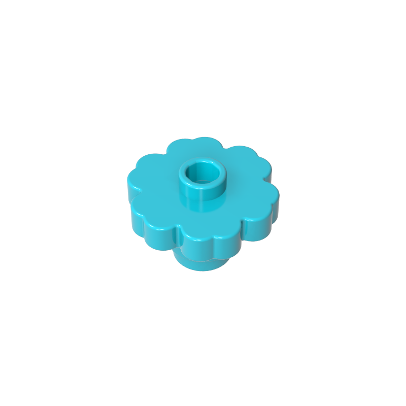 Plant, Flower 2 x 2 - Round [Open Stud]