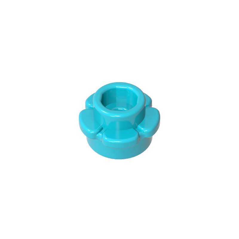Plant, Flower, Plate Round 1 x 1 with 5 Petals