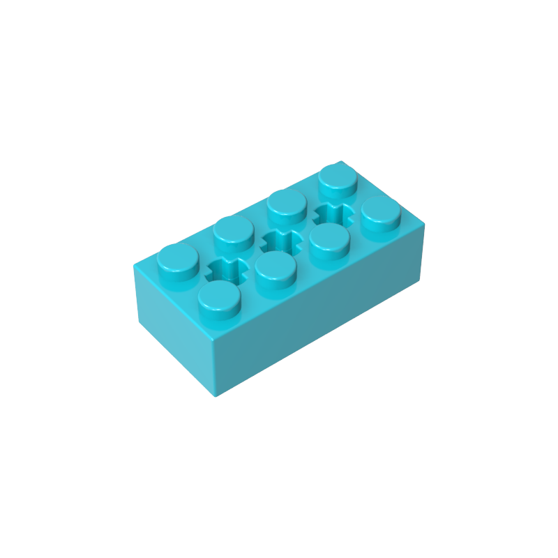 Brick Special 2 x 4 with 3 Axle Holes