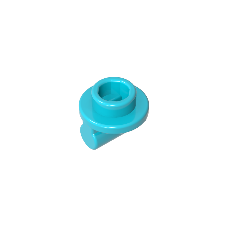 Plate Round 1 x 1 with Hollow Stud and Bar on Underside