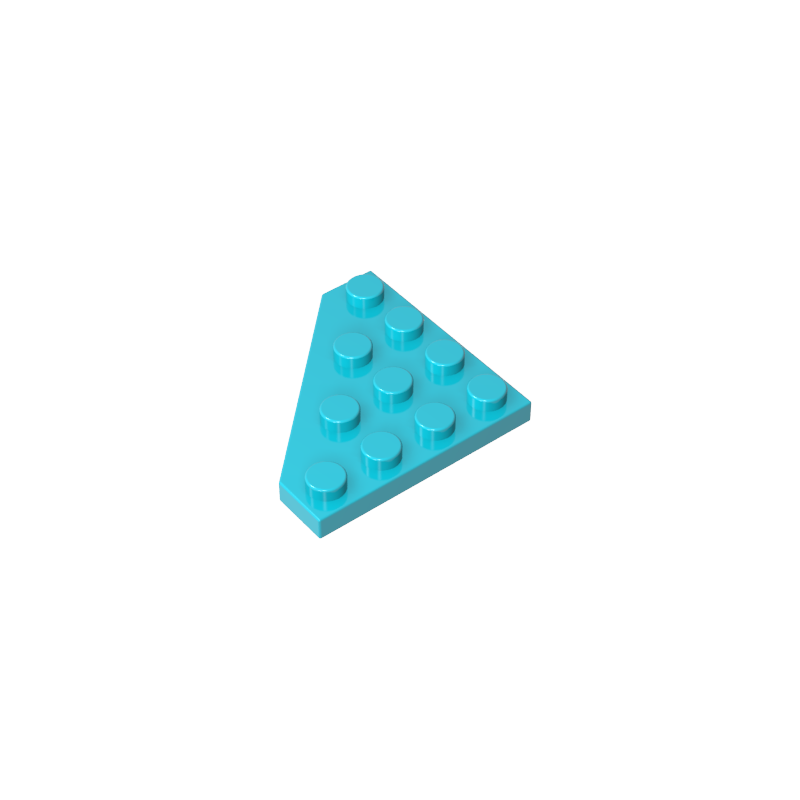 Wedge Plate 4 x 4 Cut Corner