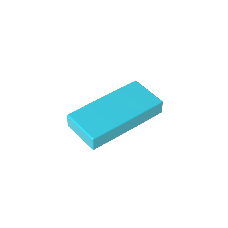 Tile 1 x 2 with Groove