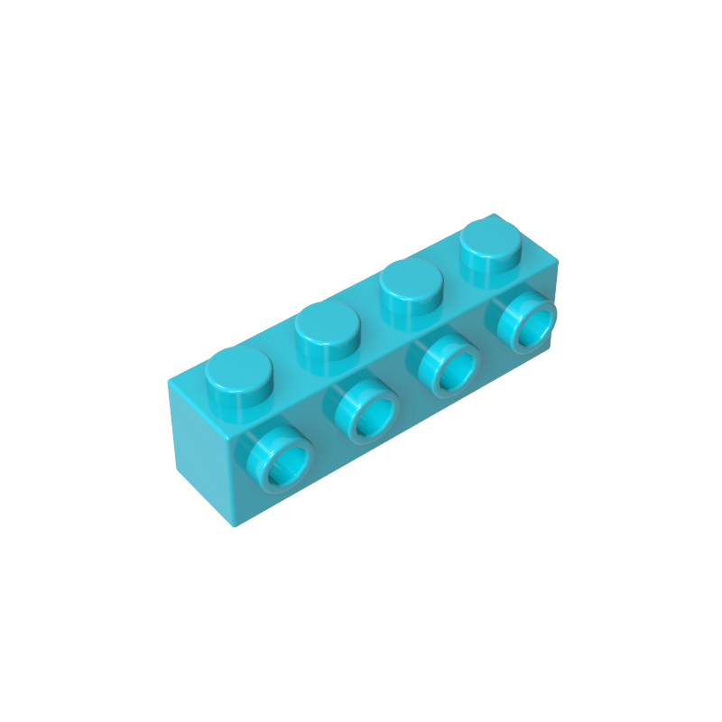 Brick Special 1 x 4 with 4 Studs on One Side