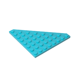 Wedge Plate 8 x 8 Cut Corner