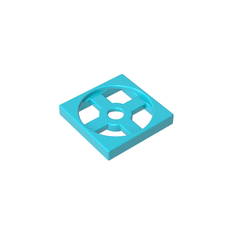 Turntable 2 x 2 Plate, Base