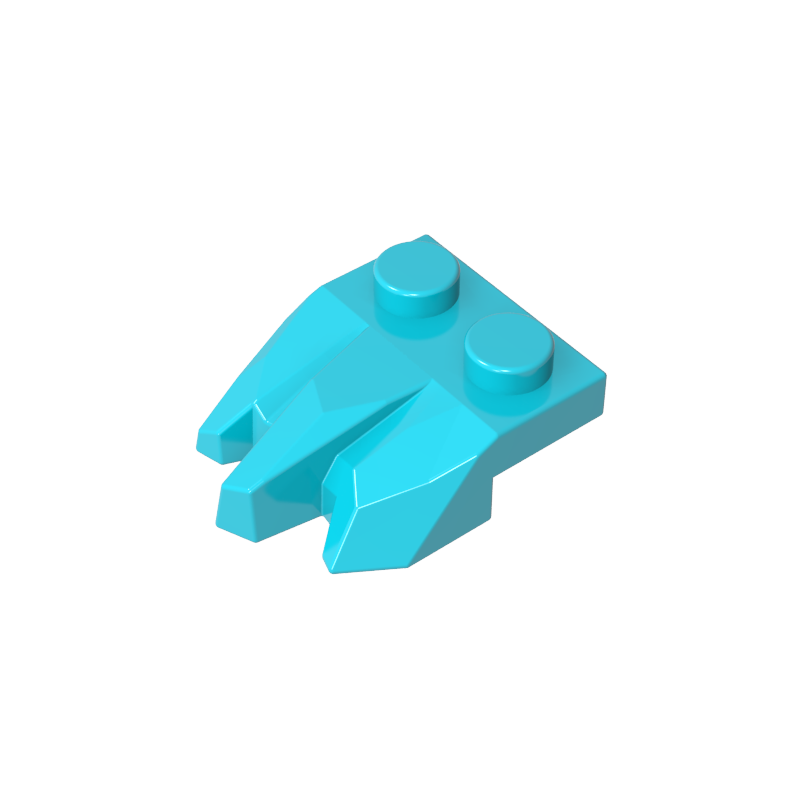 Plate Special 2 x 3 with Rocks - Color ID 46