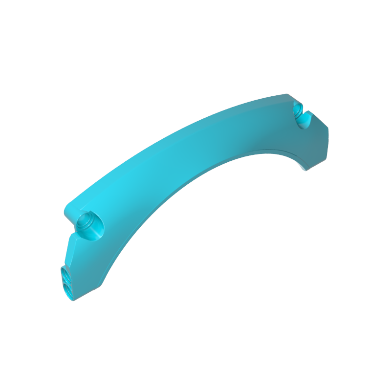 Technic Panel Car Mudguard Arched 15 x 2 x 5, Arched Top