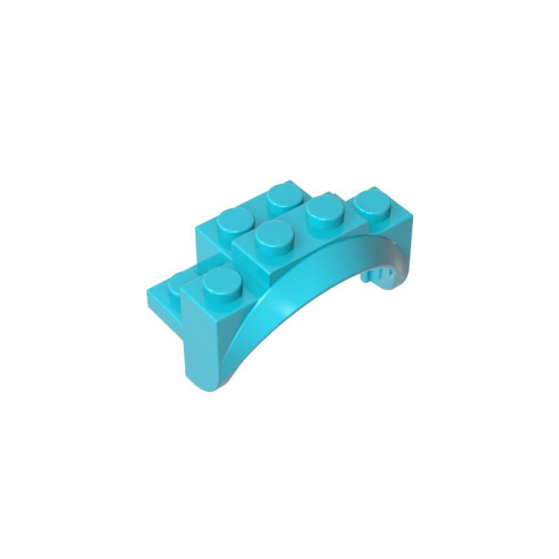 Wheel Arch, Mudguard 2 x 4 x 2 - Color ID 46