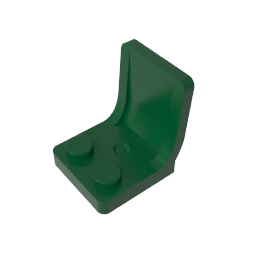 Seat / Chair 2 x 2 with Center Sprue Mark