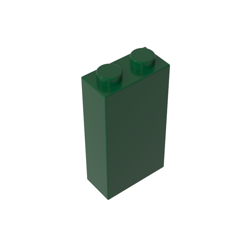 Brick 1 x 2 x 3 with Bottom Stud Holder