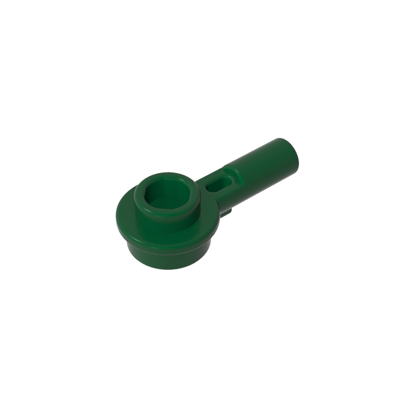 Plate Round 1 x 1 with Hollow Stud and Horizontal Bar 1L