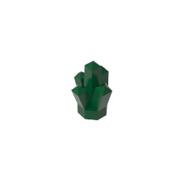 Rock 1 x 1 Crystal 5 Point