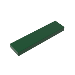 Tile 1 x 4 with Groove