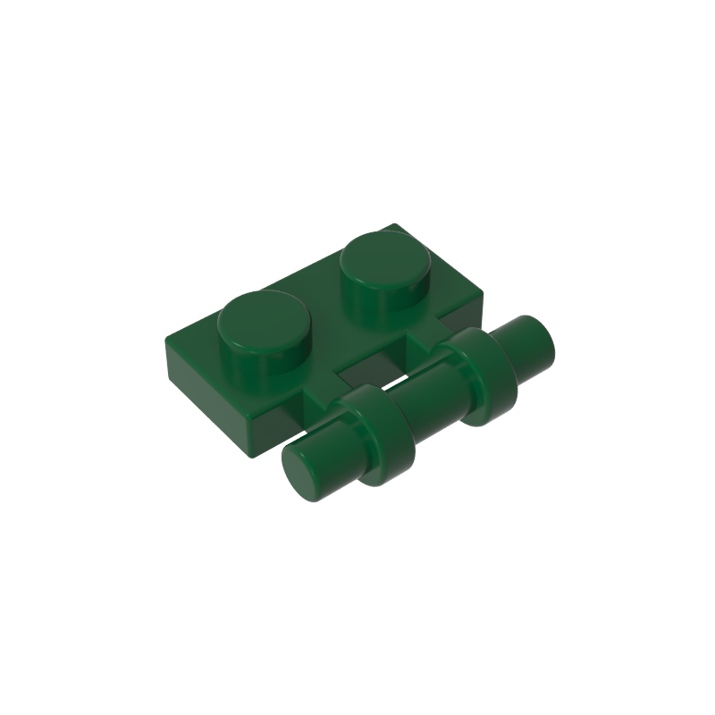 Plate Special 1 x 2 Side Handle [Free Ends]
