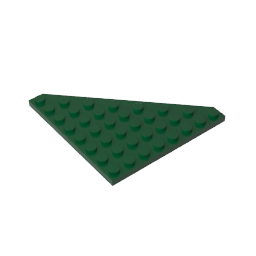 Wedge Plate 8 x 8 Cut Corner