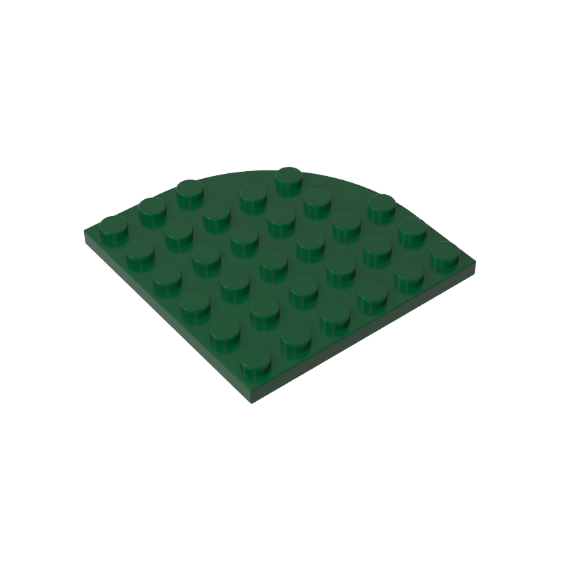 Plate Round Corner 6 x 6