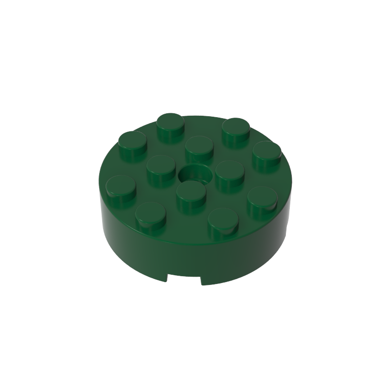 Brick Round 4 x 4 [Centre Hole]