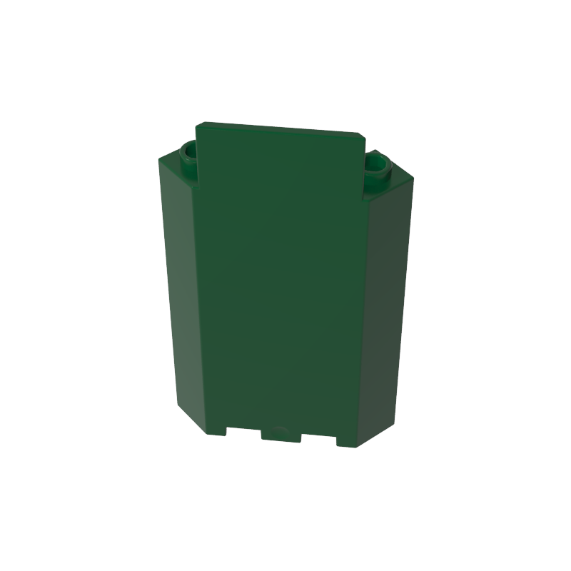 Panel 3 x 3 x 6 Corner Wall without Bottom Indentations - Color ID 47