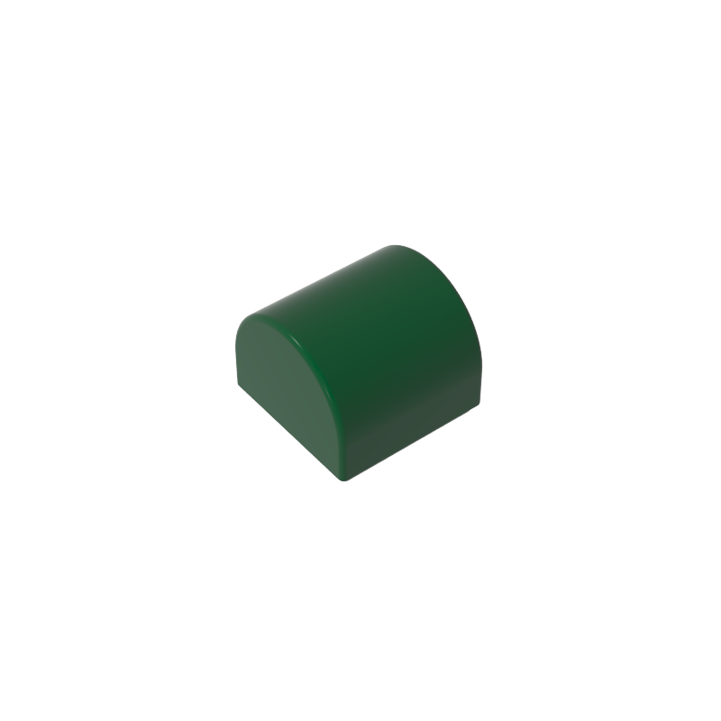 Brick Curved 1 x 1 x 2/3 Double Curved Top, No Studs