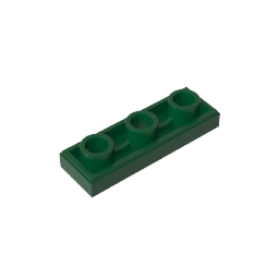 Tile Special 1 x 3 Inverted with Center Hole