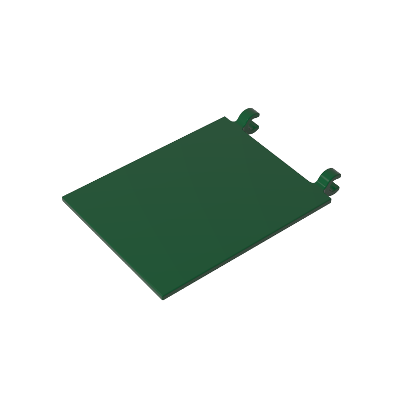 Flag 6 x 4 with O-Clips - Color ID 47