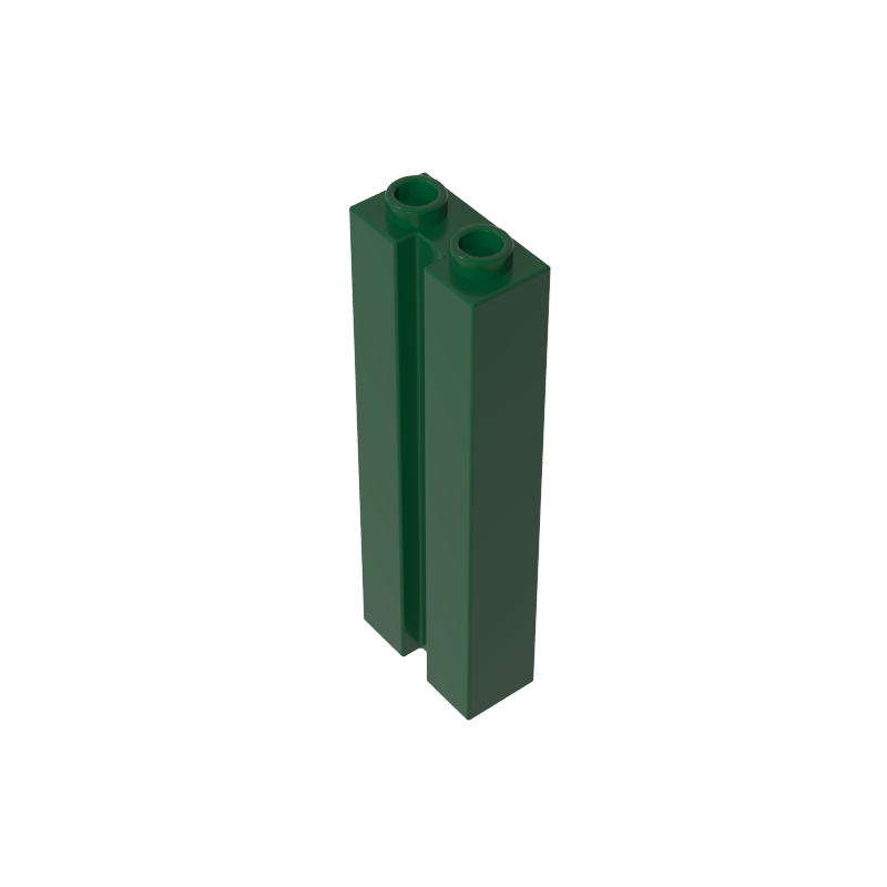 Brick Special 1 x 2 x 5 with Groove