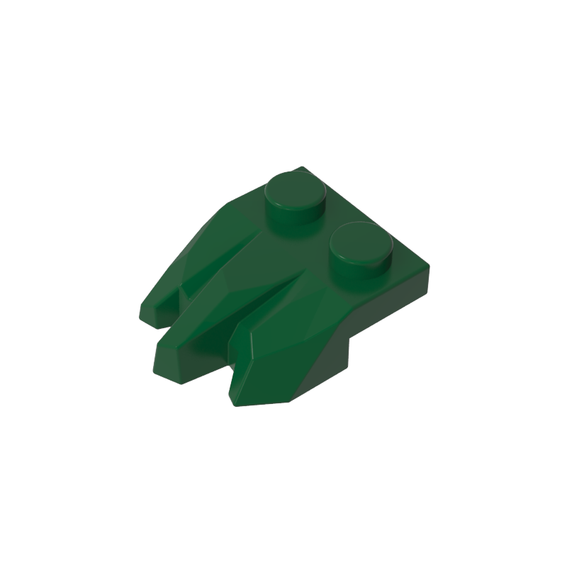 Plate Special 2 x 3 with Rocks - Color ID 47