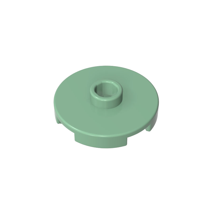Plate Special Round 2 x 2 with Center Stud (Jumper Plate)