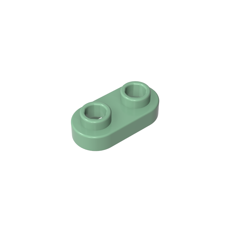 Plate Special 1 x 2 Rounded with 2 Open Studs