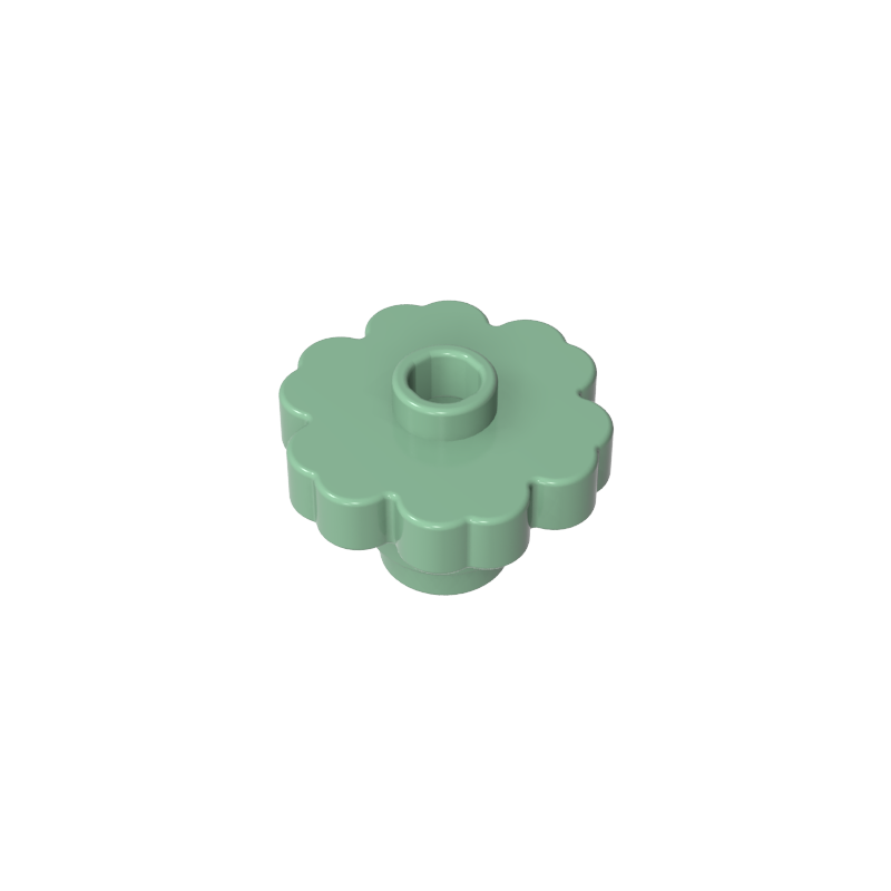 Plant, Flower 2 x 2 - Round [Open Stud]
