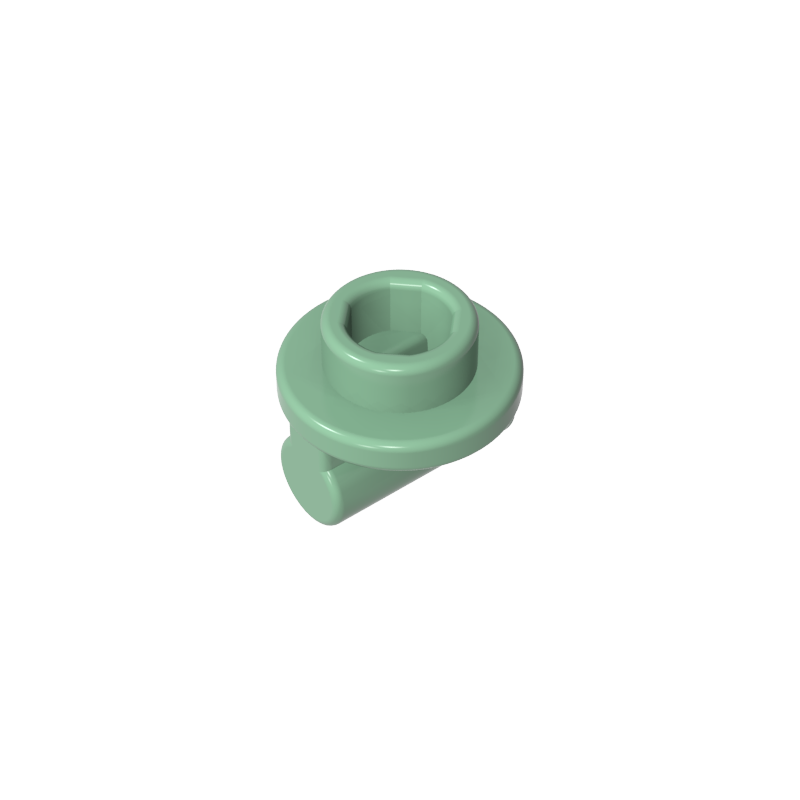 Plate Round 1 x 1 with Hollow Stud and Bar on Underside