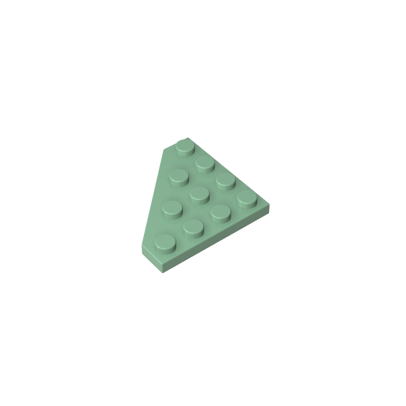 Wedge Plate 4 x 4 Cut Corner