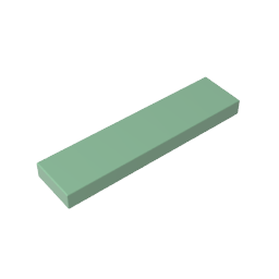 Tile 1 x 4 with Groove