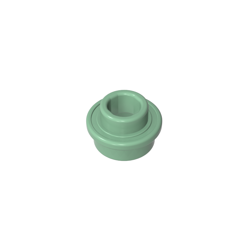 Plate Round 1 x 1 with Open Stud