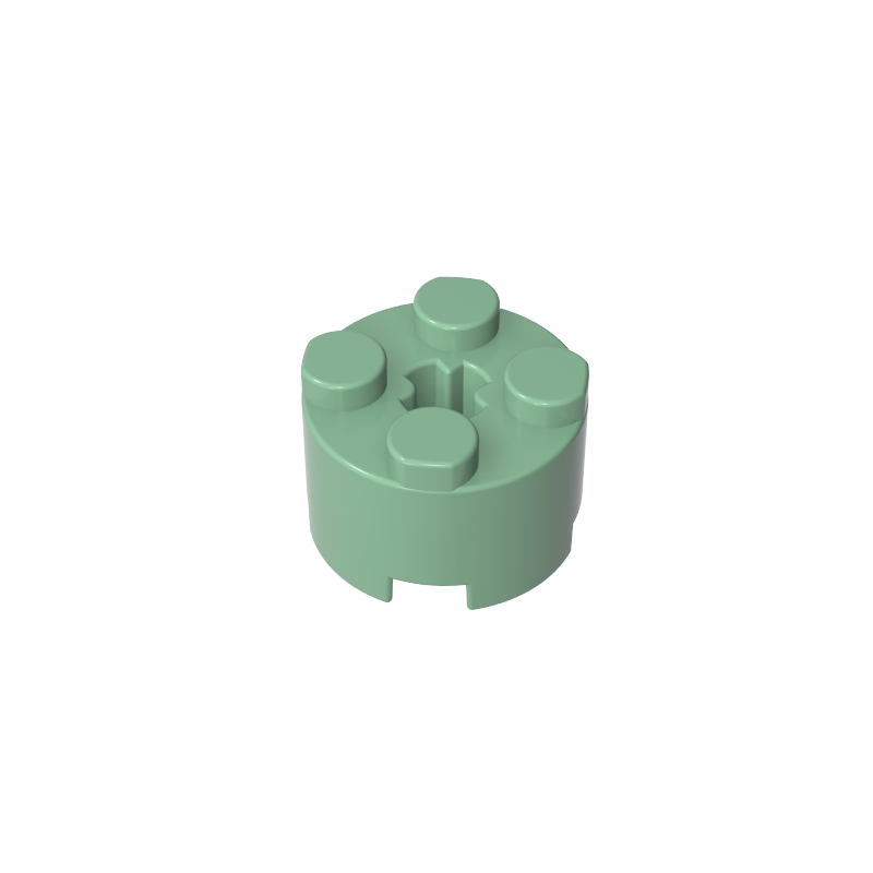 Brick Round 2 x 2 with Axle Hole