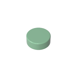 Tile Round 1 x 1