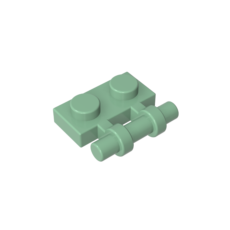 Plate Special 1 x 2 Side Handle [Free Ends]