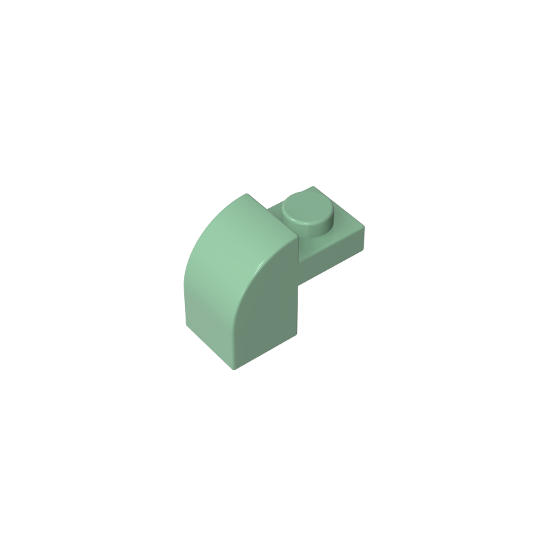 Brick Curved 1 x 2 x 1 1/3 with Curved Top