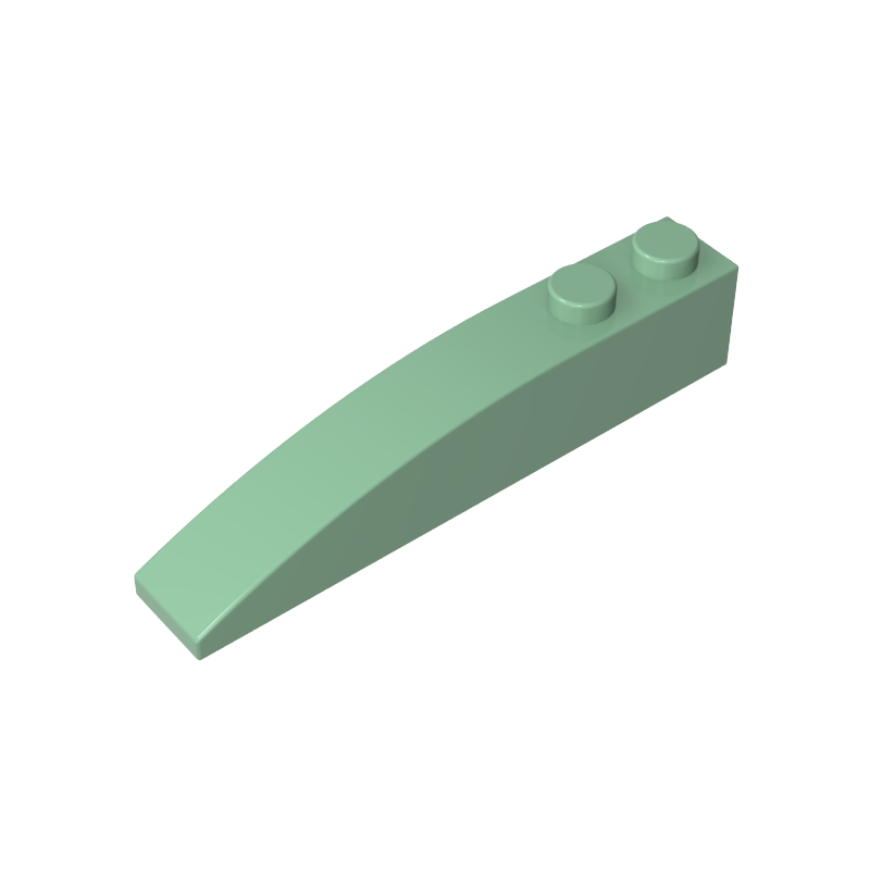 Brick Curved 6 x 1