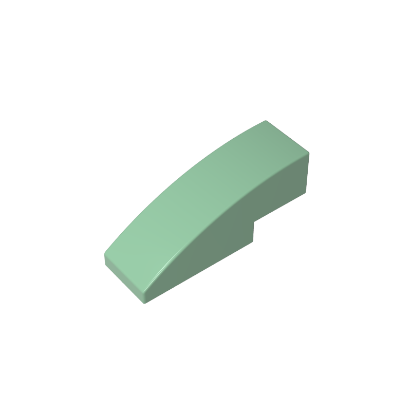 Slope Curved 3 x 1 No Studs