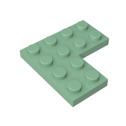 Plate 4 x 4 Corner