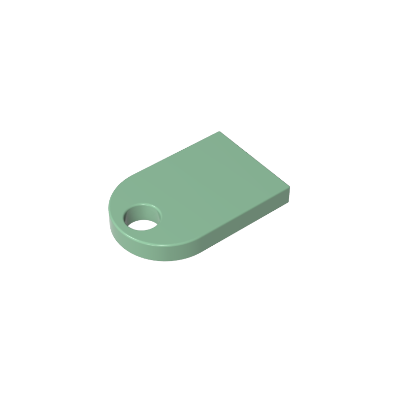 Tile Special 3 x 2 with Hole - Color ID 48