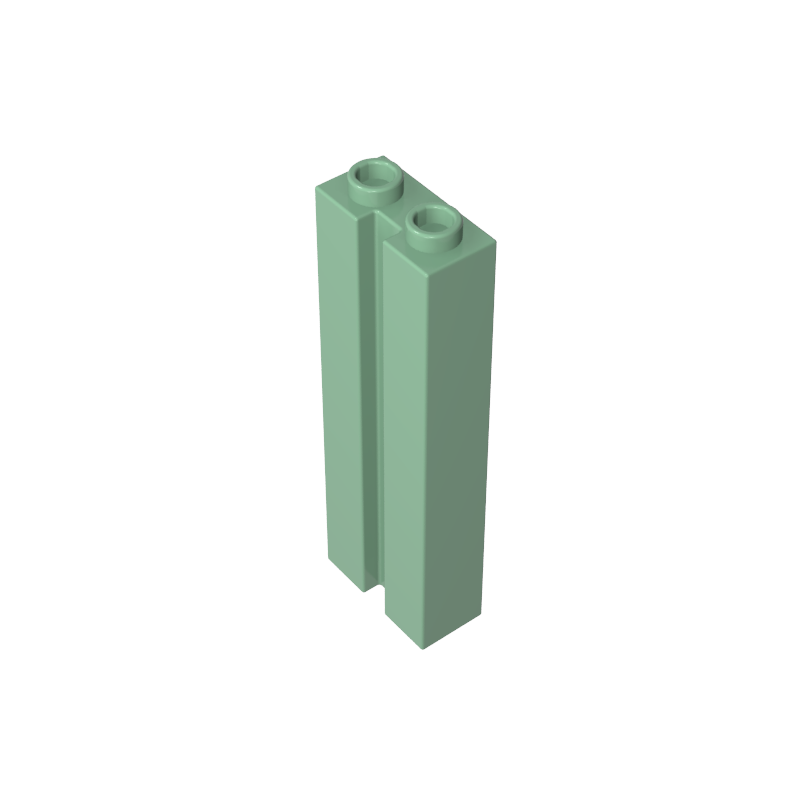 Brick Special 1 x 2 x 5 with Groove