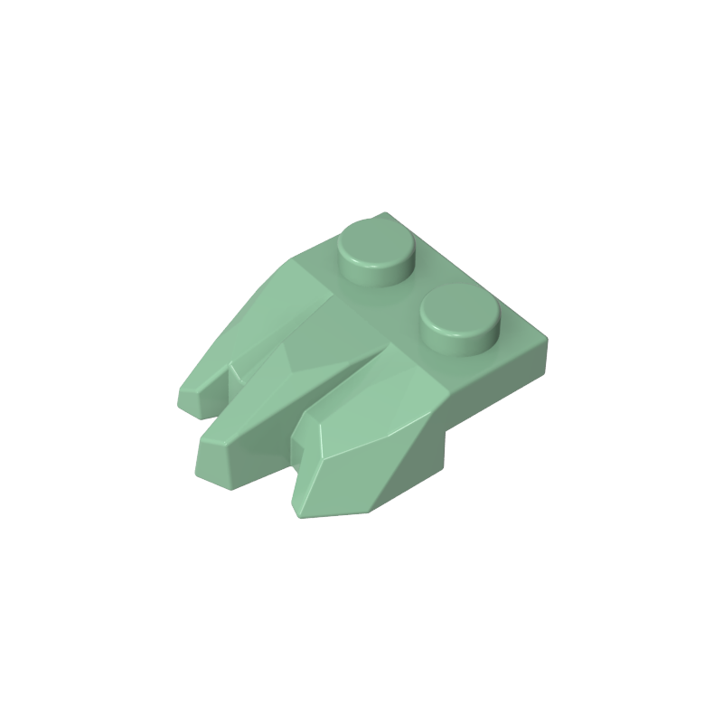 Plate Special 2 x 3 with Rocks