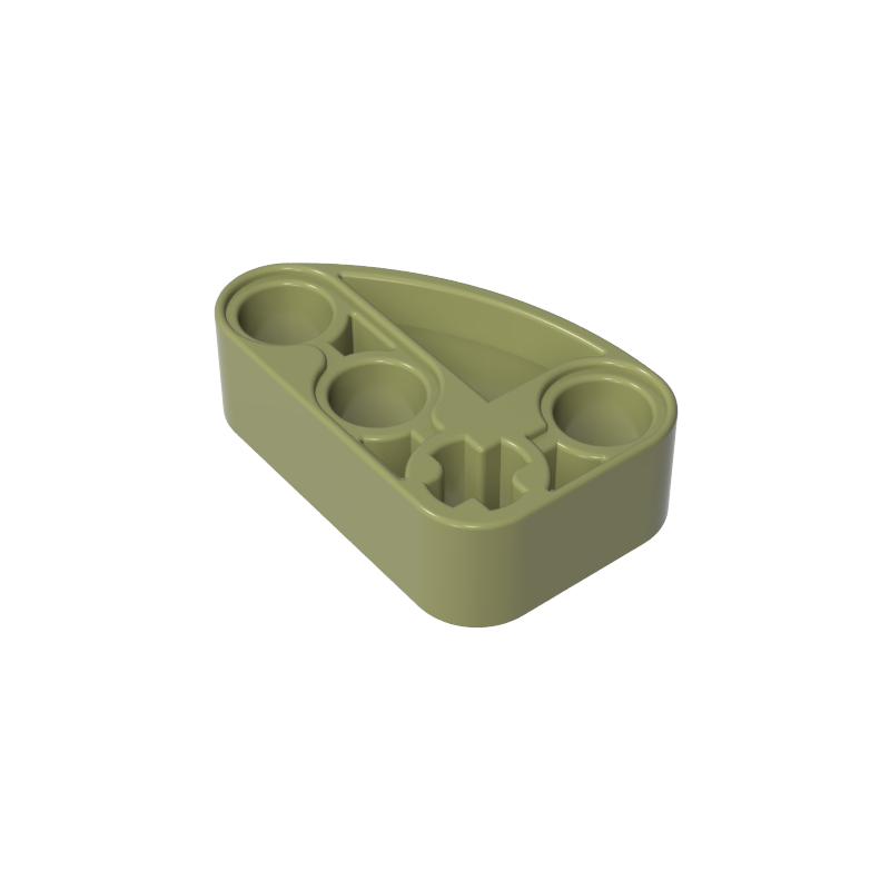 Technic Beam 2 x 3 L-Shape with Quarter Ellipse Thick
