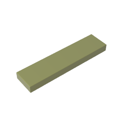 Tile 1 x 4 with Groove